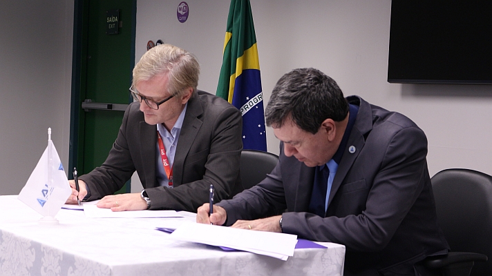 Na última quinta-feira (5/3) a ALADA – Empresa de Projetos Aeroespaciais do Brasil - inaugurou seu Escritório Regional, instalado no Parque de Inovação Tecnológica de São José dos Campos mundogeo.com/2026/03/09/ala…