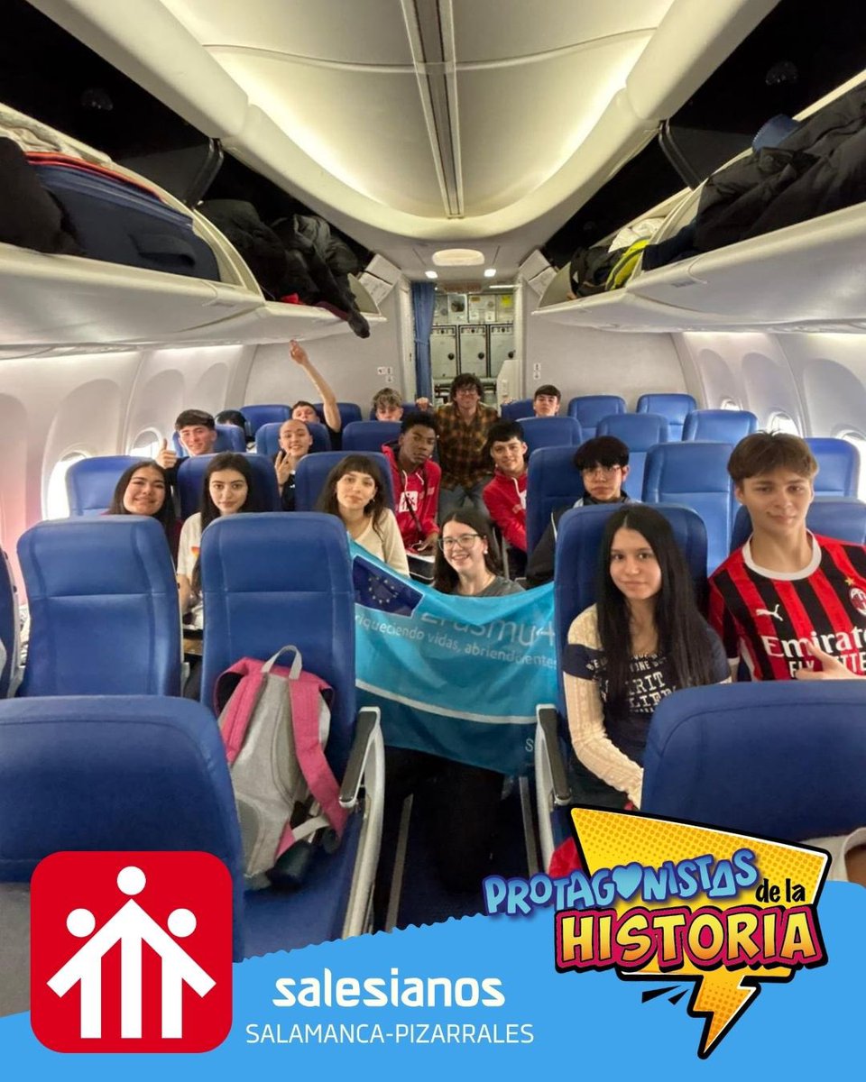 SalesianosPiza's tweet photo. Un grupo de alumnos de 3º y 4ºESO ya están en Eslovenia disfrutando del viaje cultural y educativo que van a realizar esta semana gracias a #erasmusplus @sepiegob https://t.co/L0iZvZPett