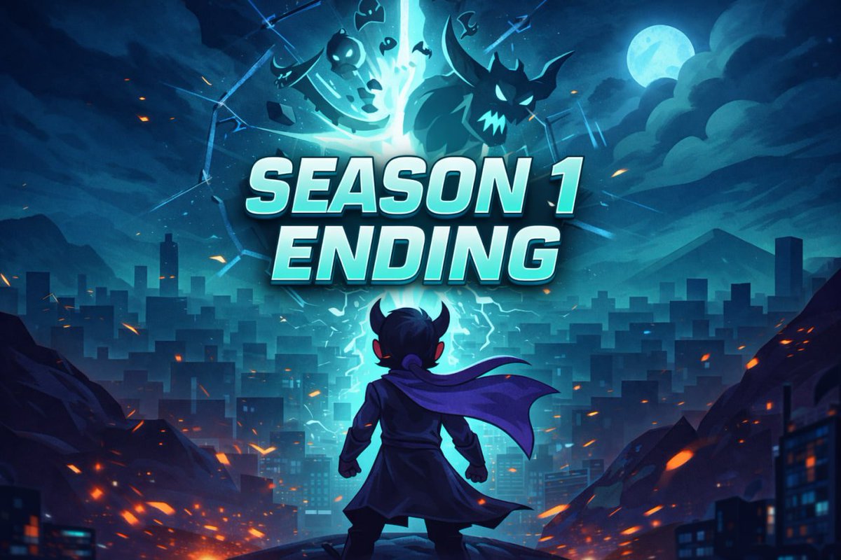 SpekterAgency's tweet photo. ⏰ Season 1 Ending & Maintenance Notice

Season 1 of is coming to a close today.

The game will enter maintenance for the Season 2 update at:
• 3/9 4:50 PM PT
• 3/9 11:50 PM UTC
• 3/10 8:50 AM PHT

Season 1 will officially end at:
• 3/9 5:00 PM PT
• 3/10 12:00 AM UTC
• 3/10 9:00 AM PHT

At that time, the Season 1 leaderboard will freeze, locking in all final rankings.

The claiming feature will reopen later after we complete final leaderboard verification and Sparks consolidation across the ecosystem.

Thank you for pushing through Season 1 and get ready for the Season 2 update⚡️