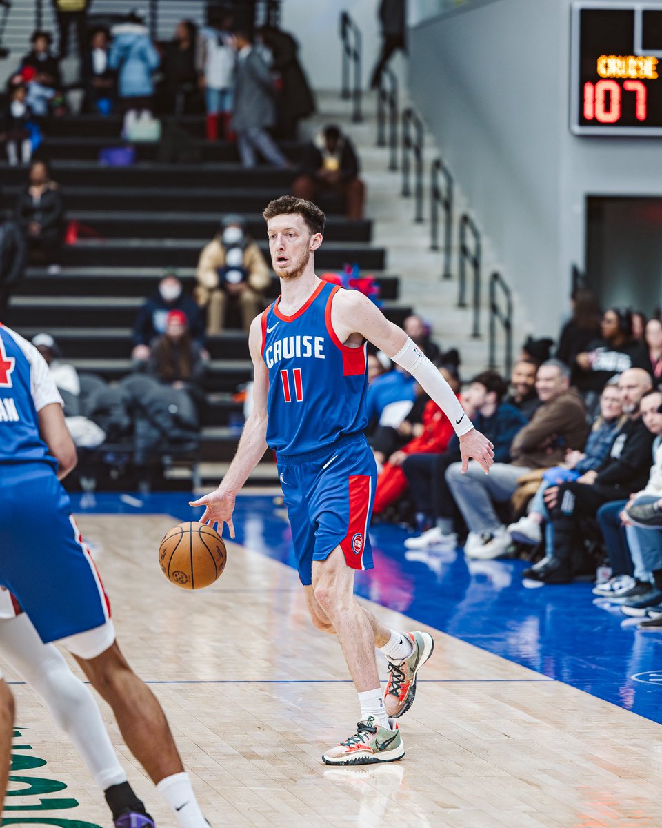 Drew Peterson leads the NBA G League in total plus/minus at +209, making him the only player in the league above +200.