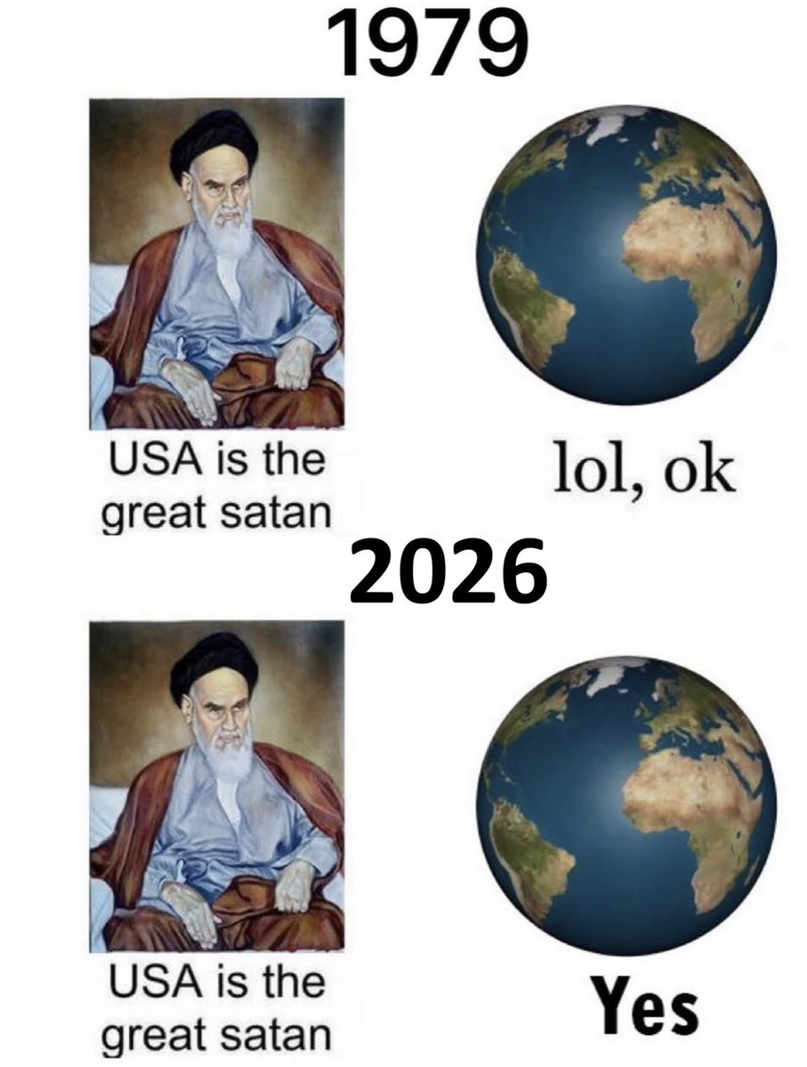 USA is indeed the GREAT SATAN!