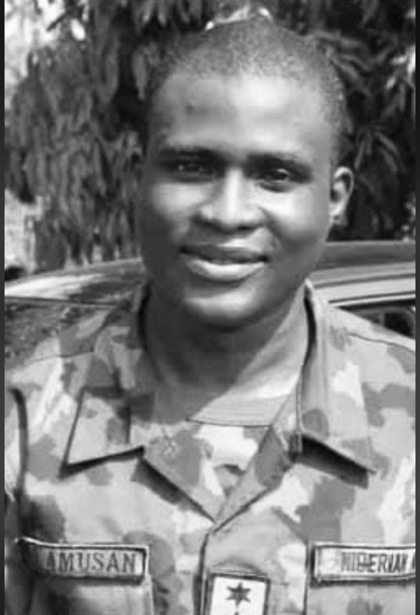 Major Segun Amusan of the Nigerian army was also killed by ISWAP militants during the attacks last night against Nigerian military camps, the fourth officer to be killed since the "Burn the Camps" offensive started.