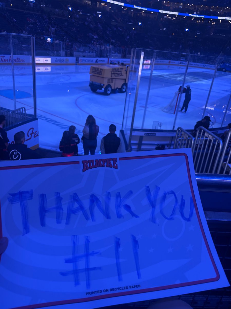 LADanTheMan's tweet photo. @LAKings Hey admin , hope Kopitar sees my sign literally behind the Zamboni entrance . #gokingsgo https://t.co/TaEgn7PvZv