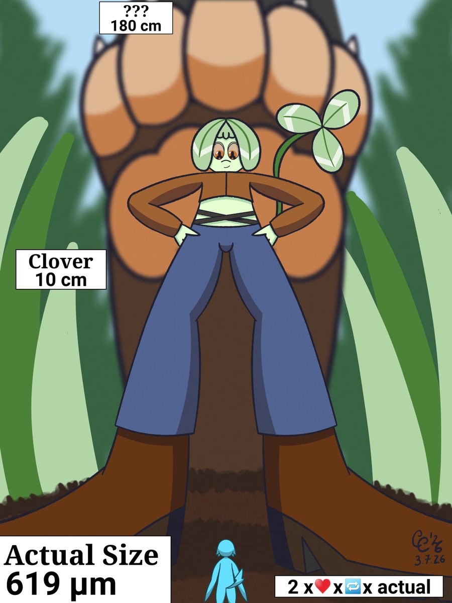 CarlosCreations's tweet photo. It's great to see Electron is now huge enough to explore this macro world with the help of Clover and... wait... someone is coming!

🏷️ #sizetwitter #sizeart #macromicro #growthdrive #macromarch #feet #paws

🎨
dA: https://t.co/5uS42YIA0D
FA: https://t.co/RP9C9SPZVL https://t.co/nNQvm3GXtt