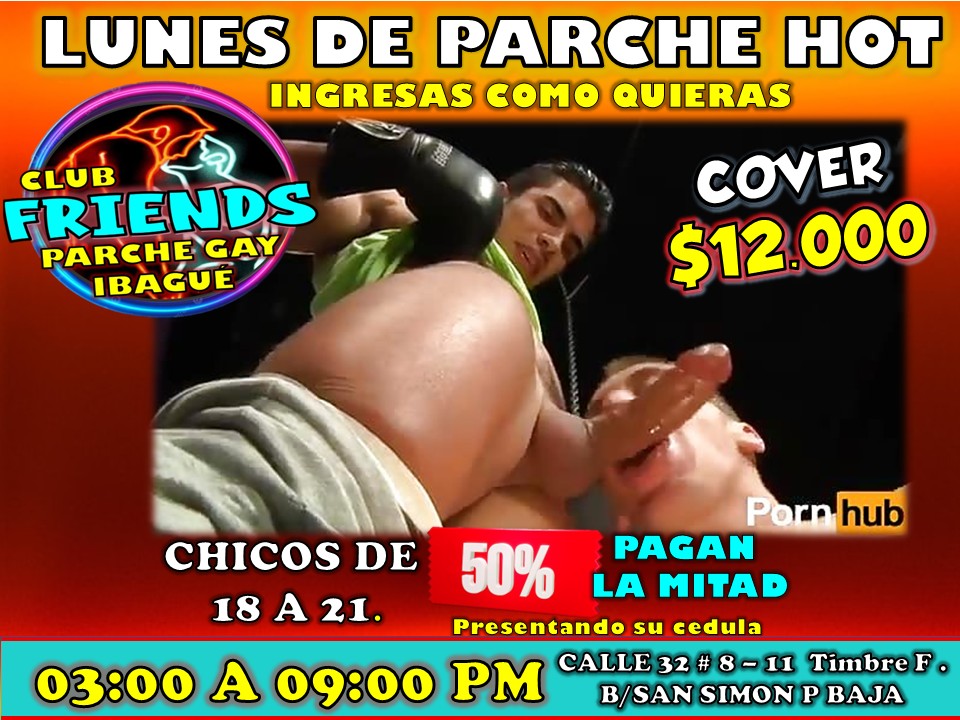 😈 FRIENDS PARCHE GAY IBAGUE 😈
Te gustan los encuentros HOT 🔥
Inicia la semana con
MORBO, PAJAS , MAMADAS Y SEXO
😈🔥💦🍑🍆🏳️‍🌈
Zonas oscuras, Salas de Video xxx
cabinas glory hole
Calle 32 N 8 11 San Simón P baja Ibagué
03:00 - 09:00 PM