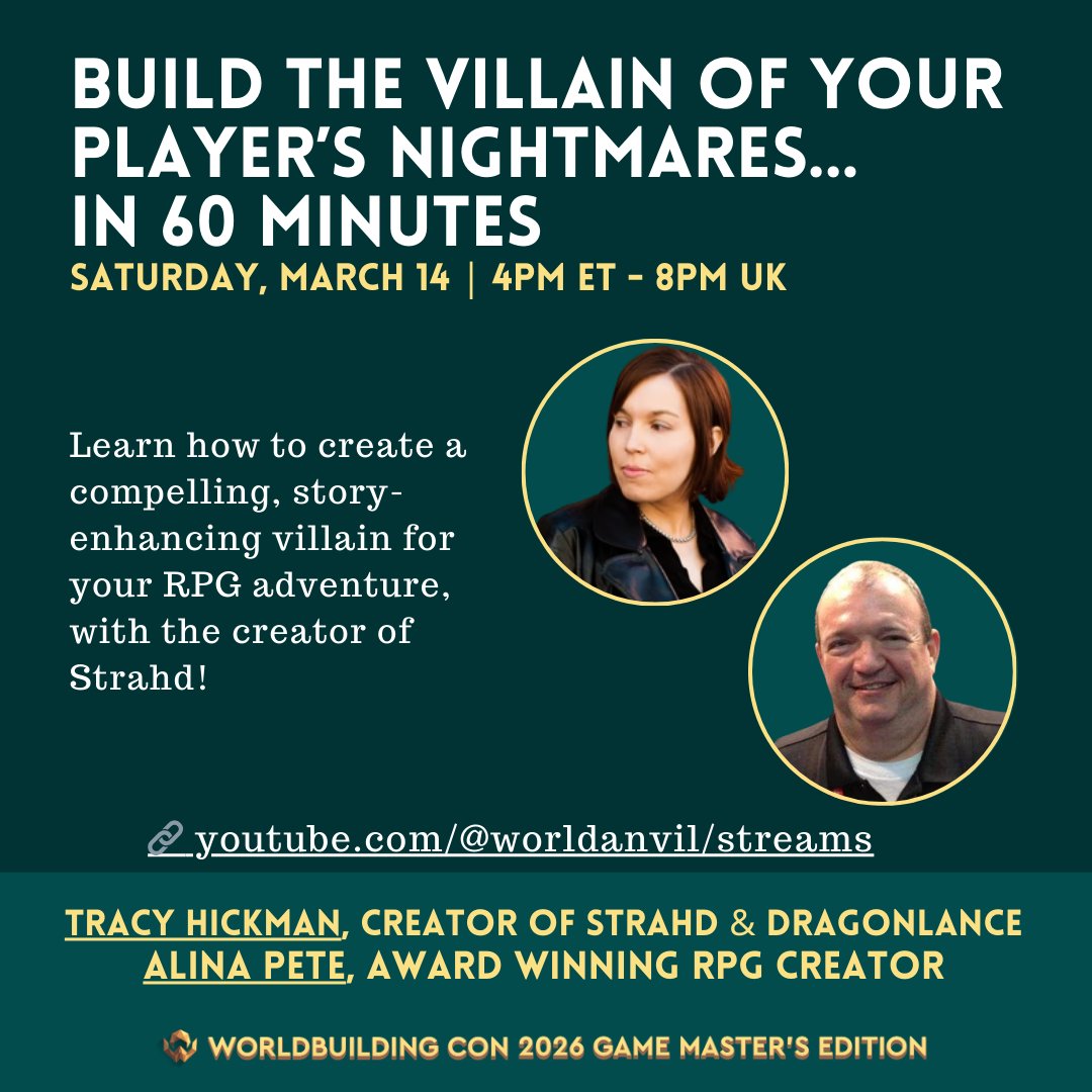 World Anvil tweet media