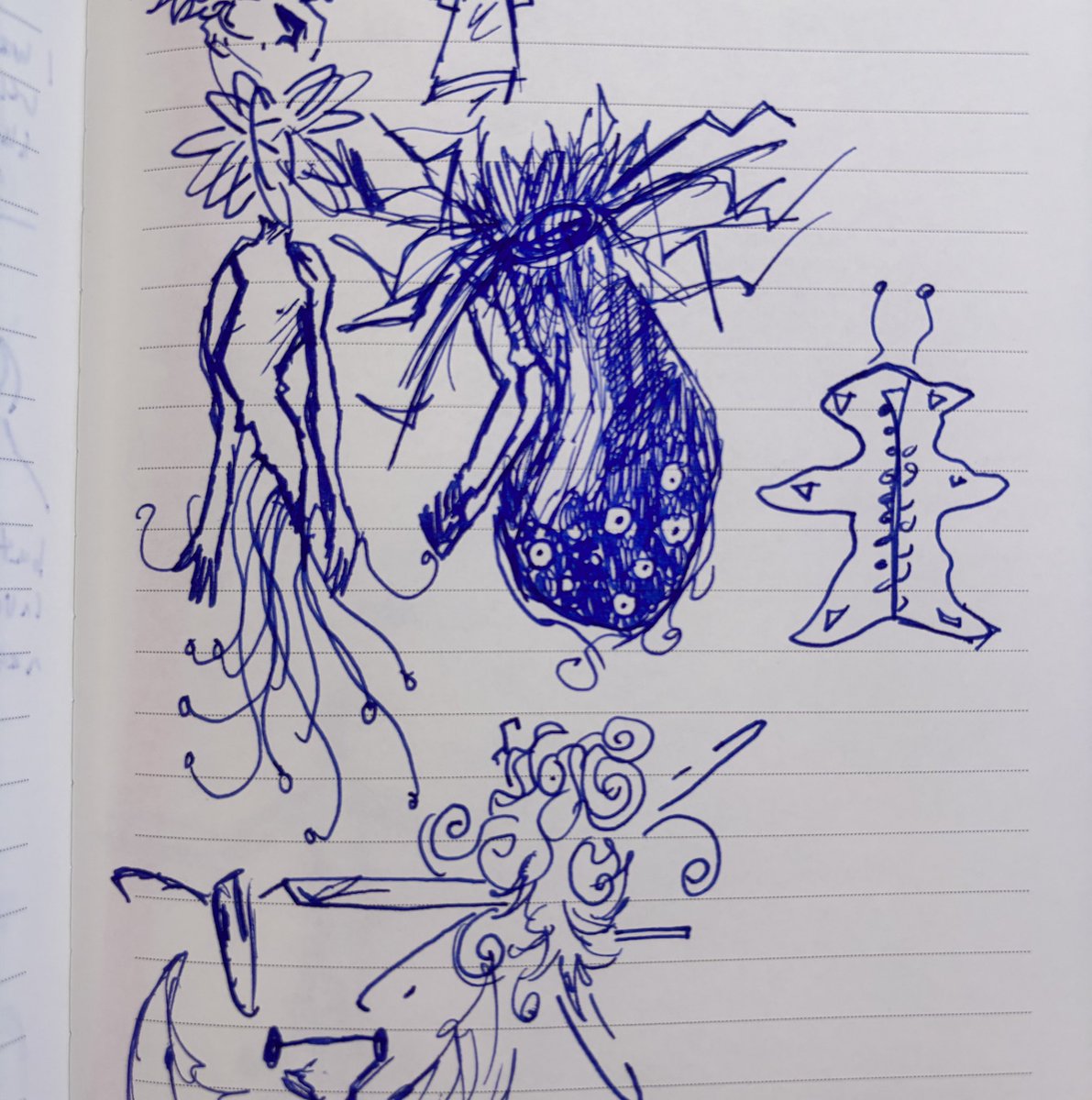 Stuff that’s been in my note book for a few bleleee