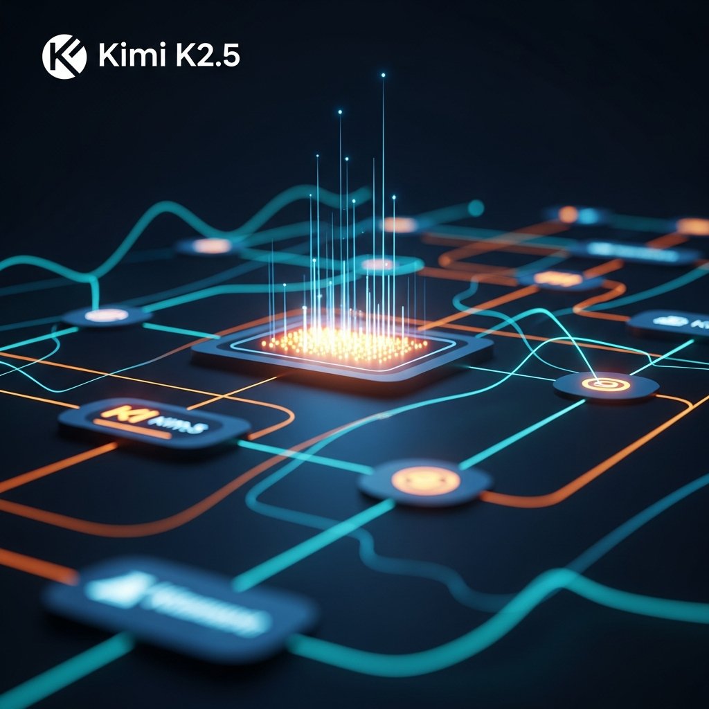 ai_zona's tweet image. Kimi K2.5 just dropped as an AI project manager, slashing workflow chaos by autonomously handling multi-step tasks. Imagine cutting project timelines by 40% with zero human oversight. Curious how it works? Let’s break it down. #AIautomation #WorkflowTech