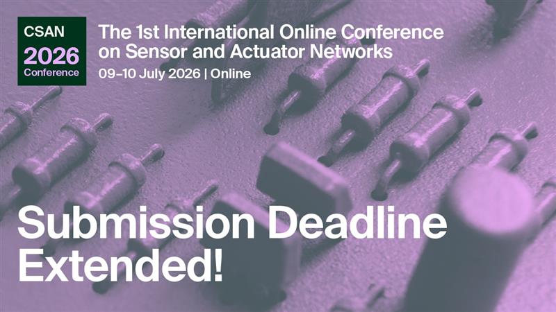 Journal of Sensor and Actuator Networks tweet media