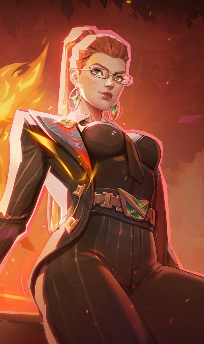 v82538's tweet photo. Hehe I drew Phoenix in my style, love this office siren look on her ❤️ #Marvelfanart #xmen #Marvelrivals #pheonix https://t.co/q9oREhJxO8