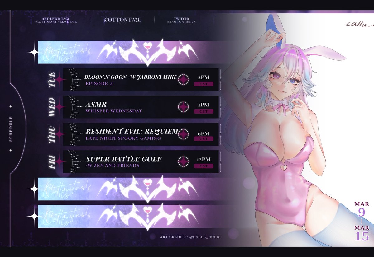 CottontailVA 🐰💋 tweet media