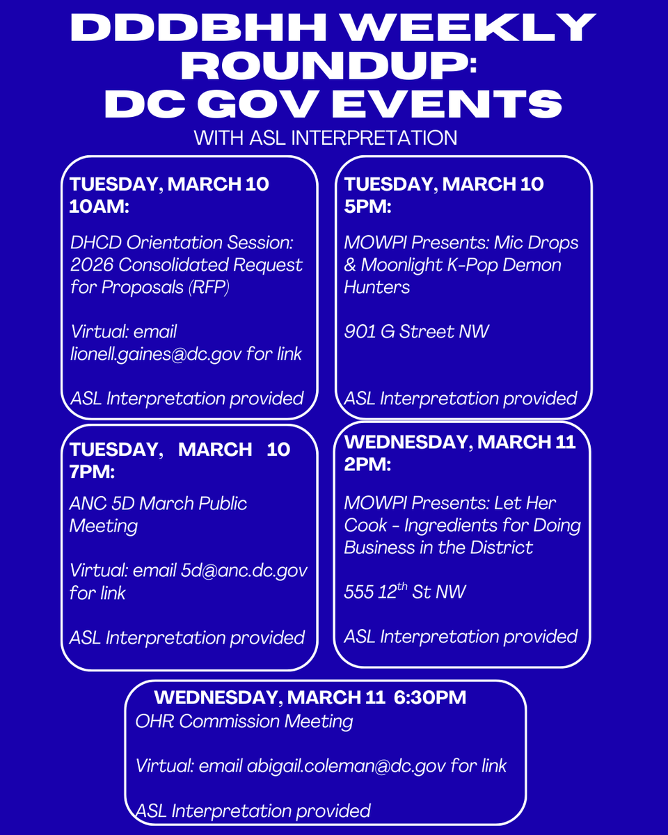 Division of Deaf, DeafBlind, Hard of Hearing tweet media