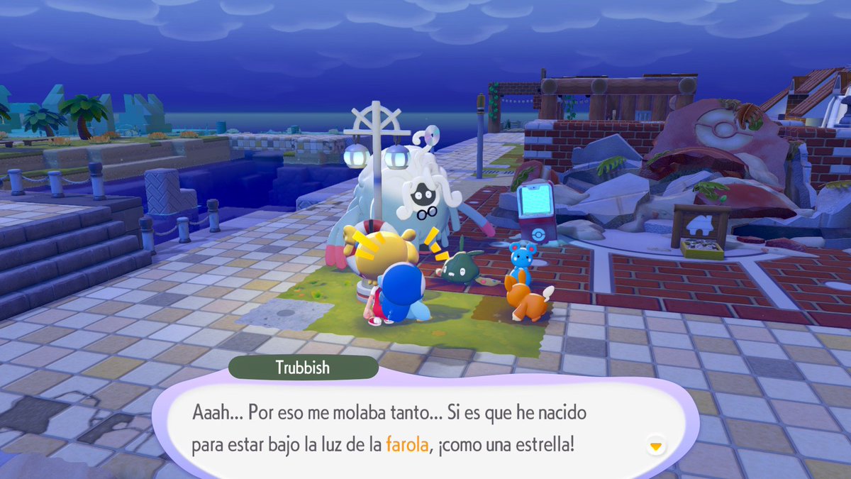 No se cuánto cobrará el equipo de localización y traducción de #Pokopia, pero sea lo que sea, NO ES SUFICIENTE