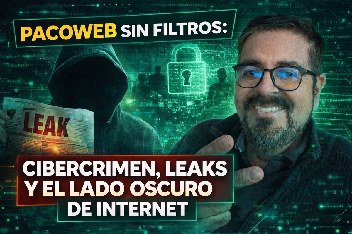 LaJauladelN00b's tweet image. ✨Nuevo episodio en tu podcast favorito de hackers La Jaula del N00b con @Pacoweb_oficial NO te lo puedes perder!! Dale like y suscríbete 😎🇲🇽🎙️🔥 #hacking #hackers #podcast #infosec #CyberSecurity @debugsec1337 @proyectonible @AxelMetalCyber @HackeOIHEC 

youtu.be/9XrRE93n1mA?si…