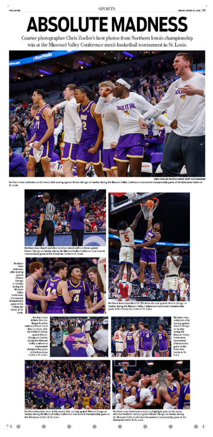 Shameless plug for all our <a href="/UNImbb/">UNI Basketball</a> fans ... head to the newsstands tomorrow. We <a href="/wcfcourier/">The Courier</a>  got the Panthers COVERED!
#UNIMBB125