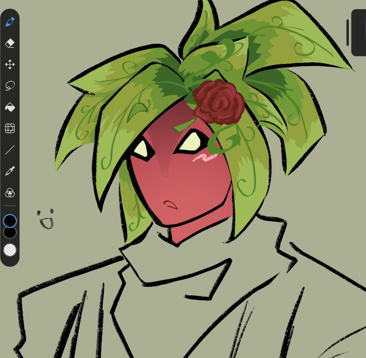 Ssixxess's tweet photo. No motivation. Sprout sona wip since I like dandy’s world. https://t.co/gvfbqgN4ja