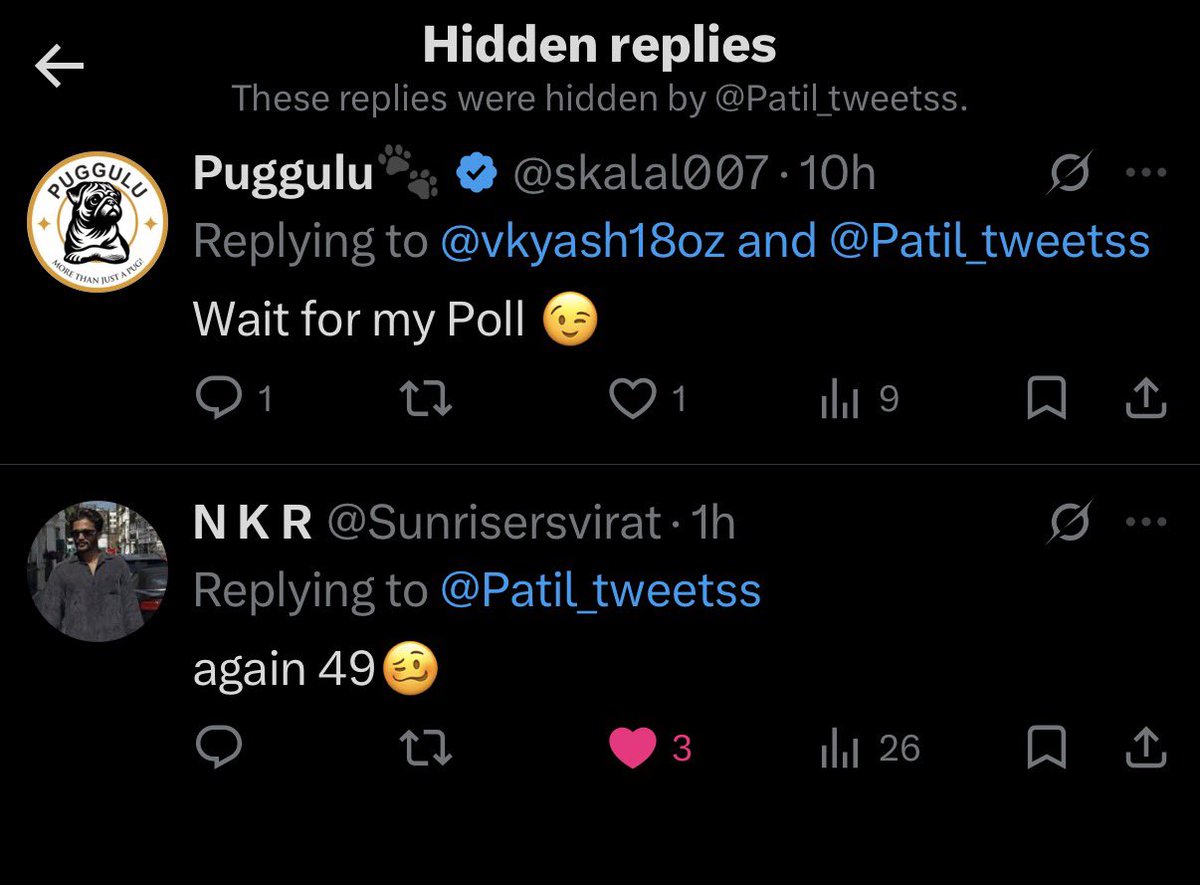 SunRisersVarun's tweet photo. @Patil_tweetss Using bots + hiding comments. Typical insecure jcbians https://t.co/xP6miaseyE