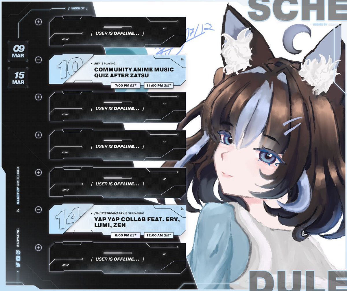 Ary Song 🦊🎧 송아리 | VTuber tweet media