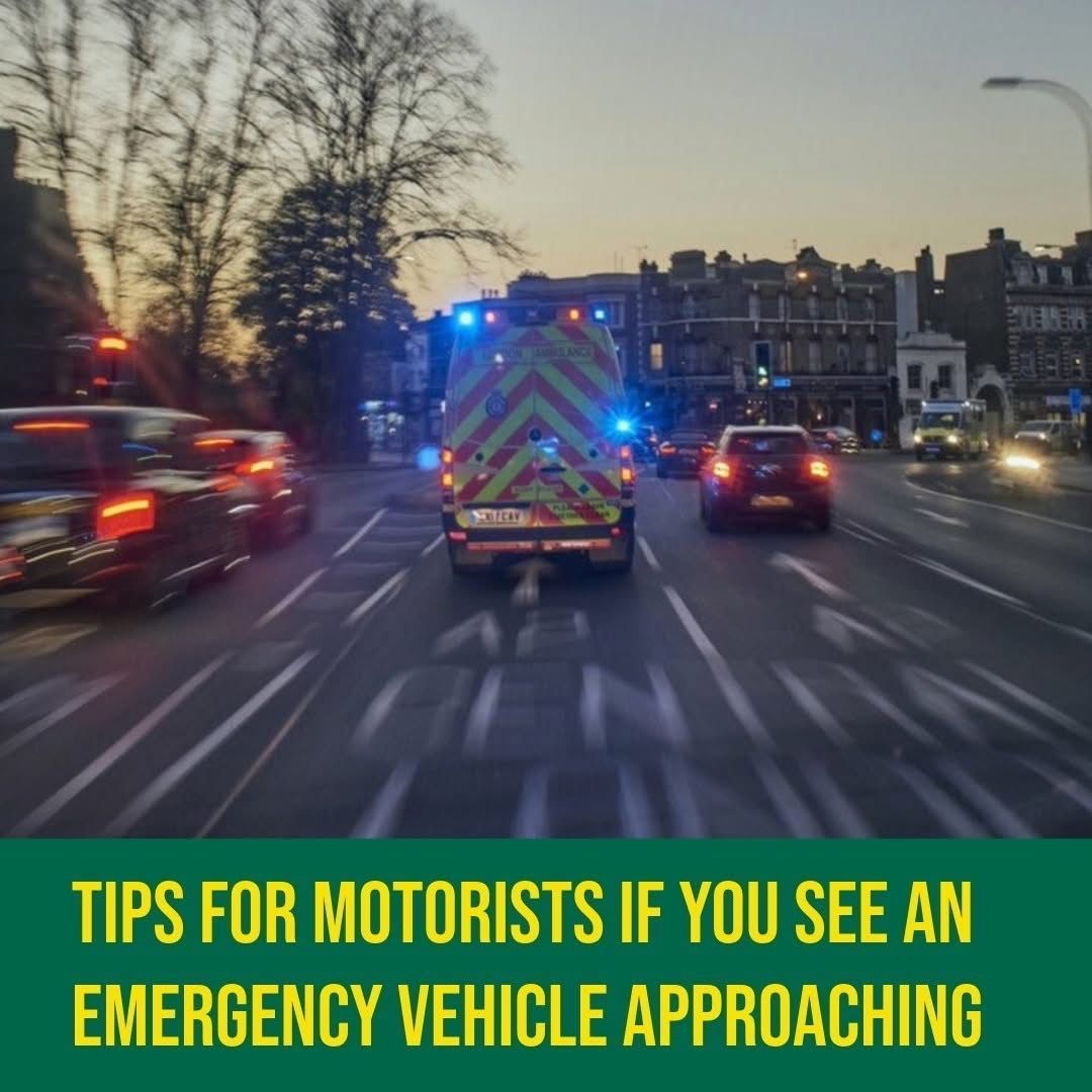Our frontline teams are trained in the best ways to safely pass other motorists when driving under emergency conditions (on blue lights and sirens).
 
Please try not to panic if an emergency vehicle approaches you – but remember these key tips: londonambulance.nhs.uk/about-us/what-…