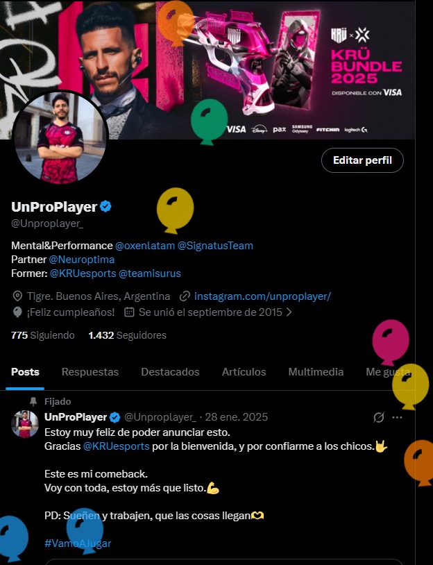 UnProPlayer tweet media