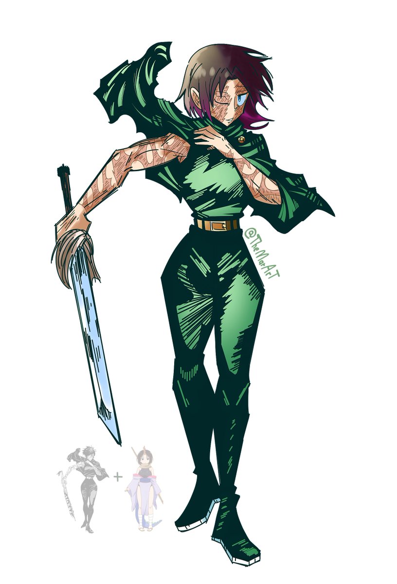 Elma Zenin

#KobayashisanChiNoMaidDragon 
#小林さんちのメイドラゴン #Elma 
#makizenin #jujutsukaisen