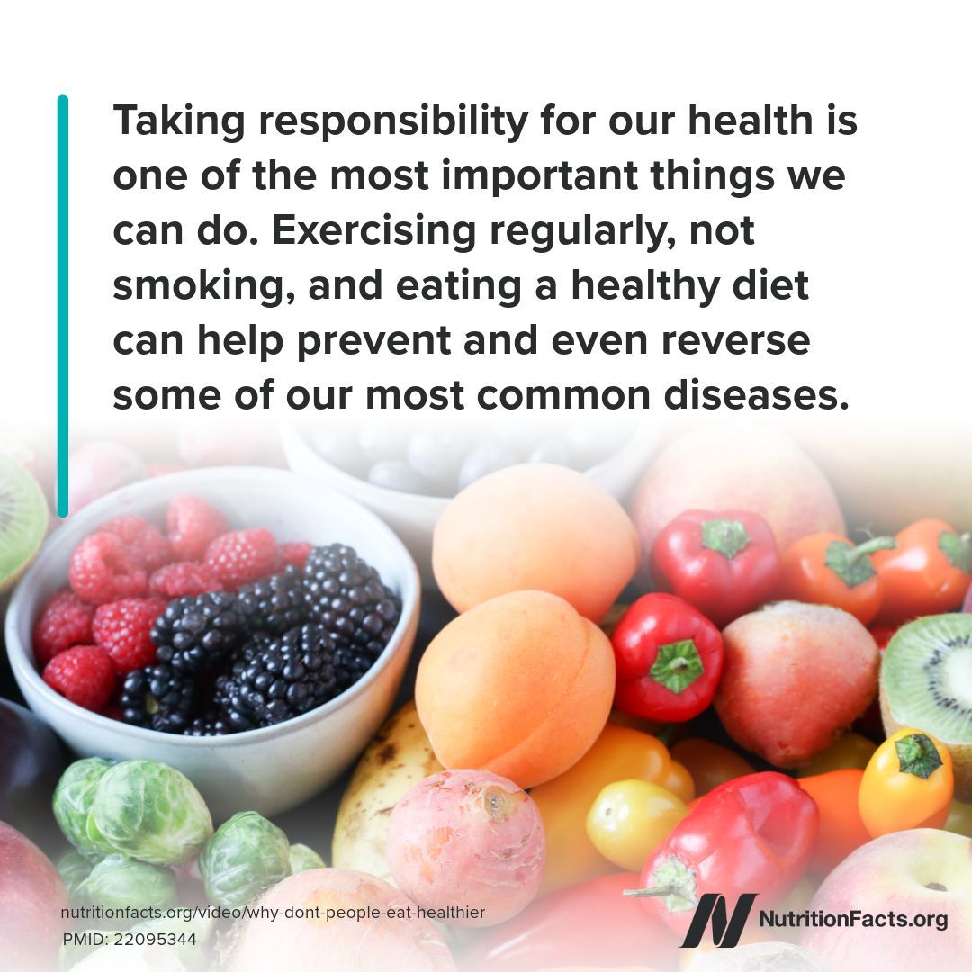 nutrition_facts's tweet photo. For many chronic diseases, non-genetic factors often account for at least 80 to 90 percent of risk. Our DNA is not our destiny. https://t.co/JHeWdsPDZh https://t.co/RYiRWfXom3