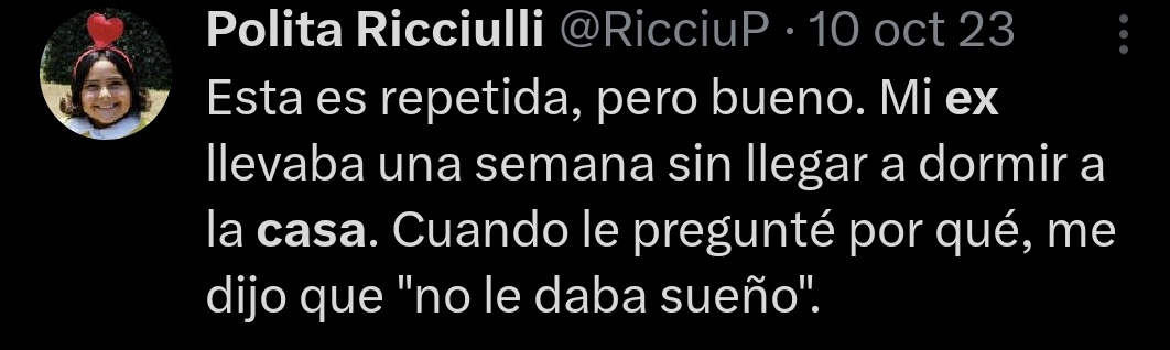 Polita Ricciulli tweet media