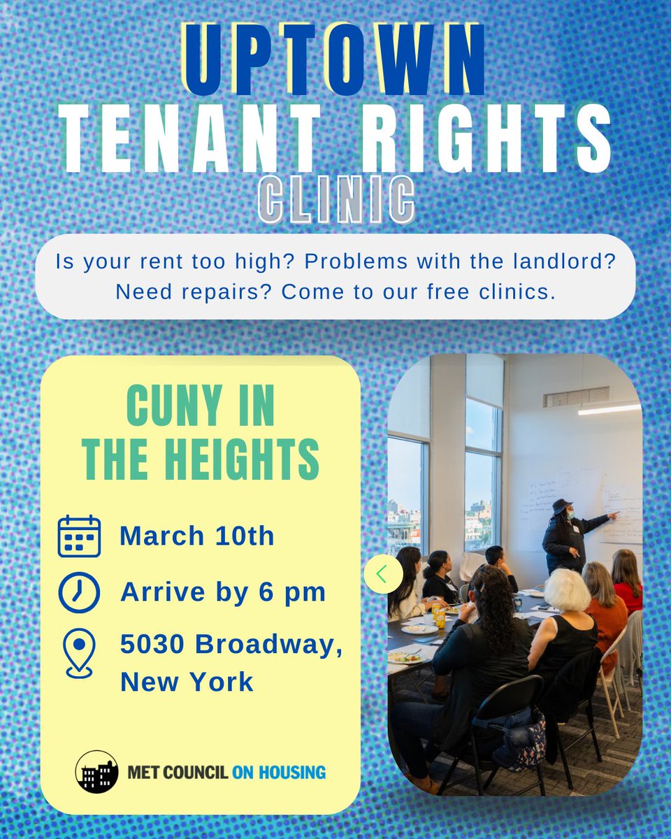 Met Council on Housing tweet media