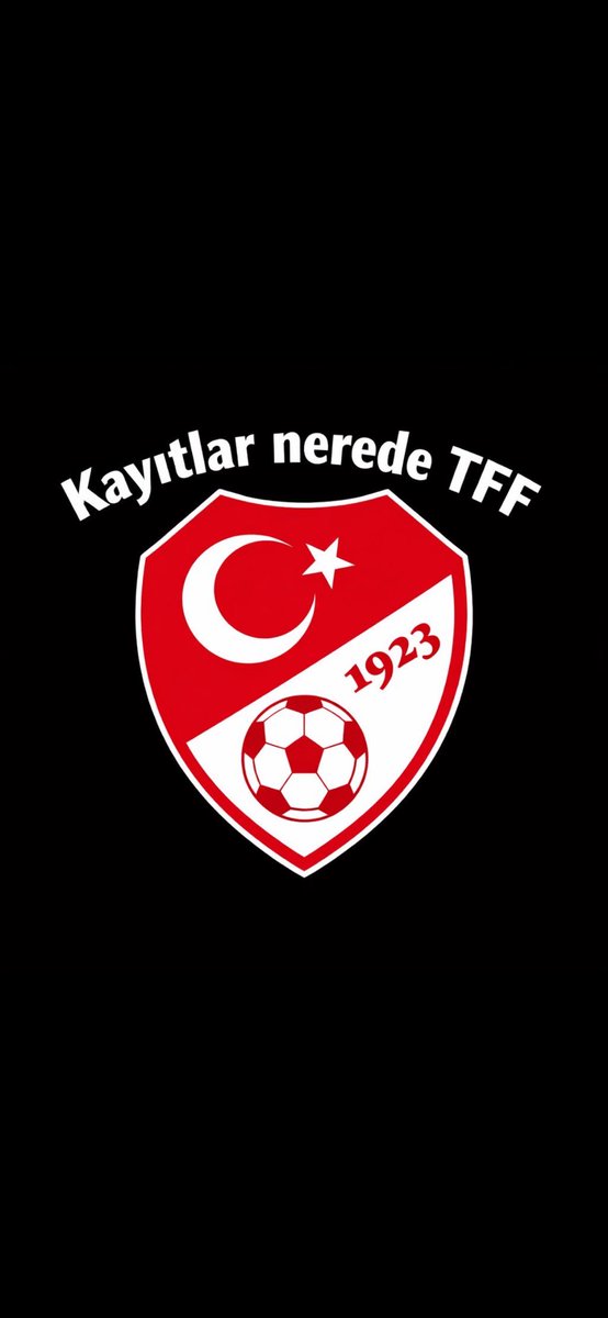 Görsellerle beraber bir de yazarak soralım:
#KayıtlarneredeTFF 🦅🦅🦅😡