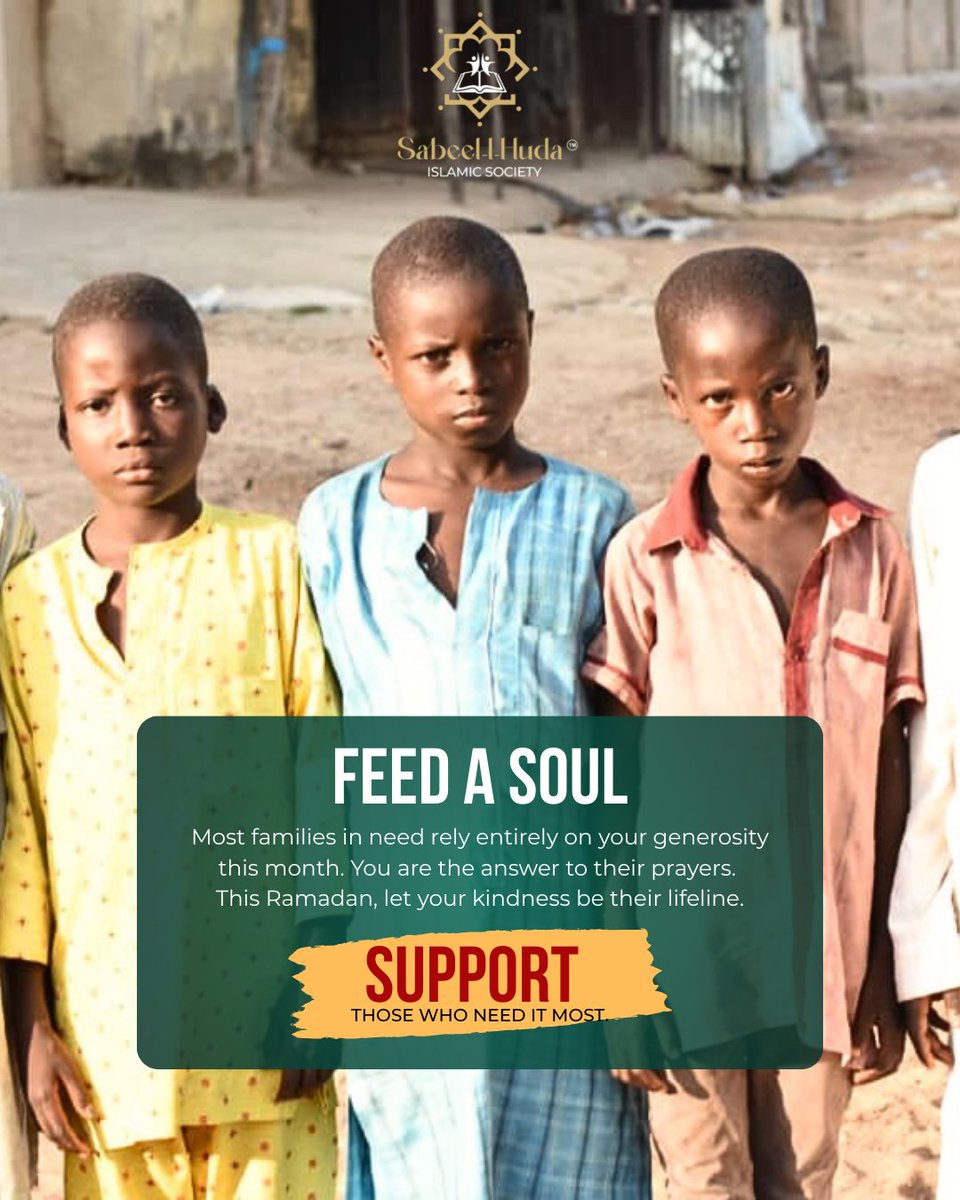 SabeelHuda's tweet photo. “And they give food, in spite of their love for it, to the needy, the orphan, and the captive.” - Qur’an 76:8

As Laylatul Qadr approaches, every act of charity carries multiplied reward.

🤲🏾 Feed a soul this Ramadan. https://t.co/55dD5nYhzT