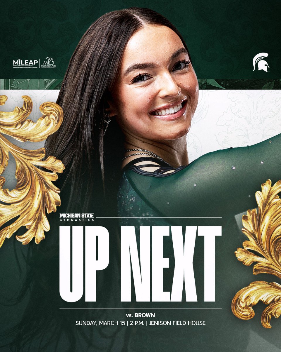 Michigan State Gymnastics tweet media