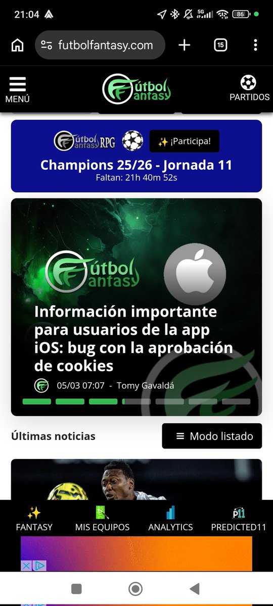 Fútbol Fantasy tweet media