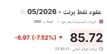 أسعار النفط تتراجع إلى 85 دولاراً للبرميل: أسباب وآثار
