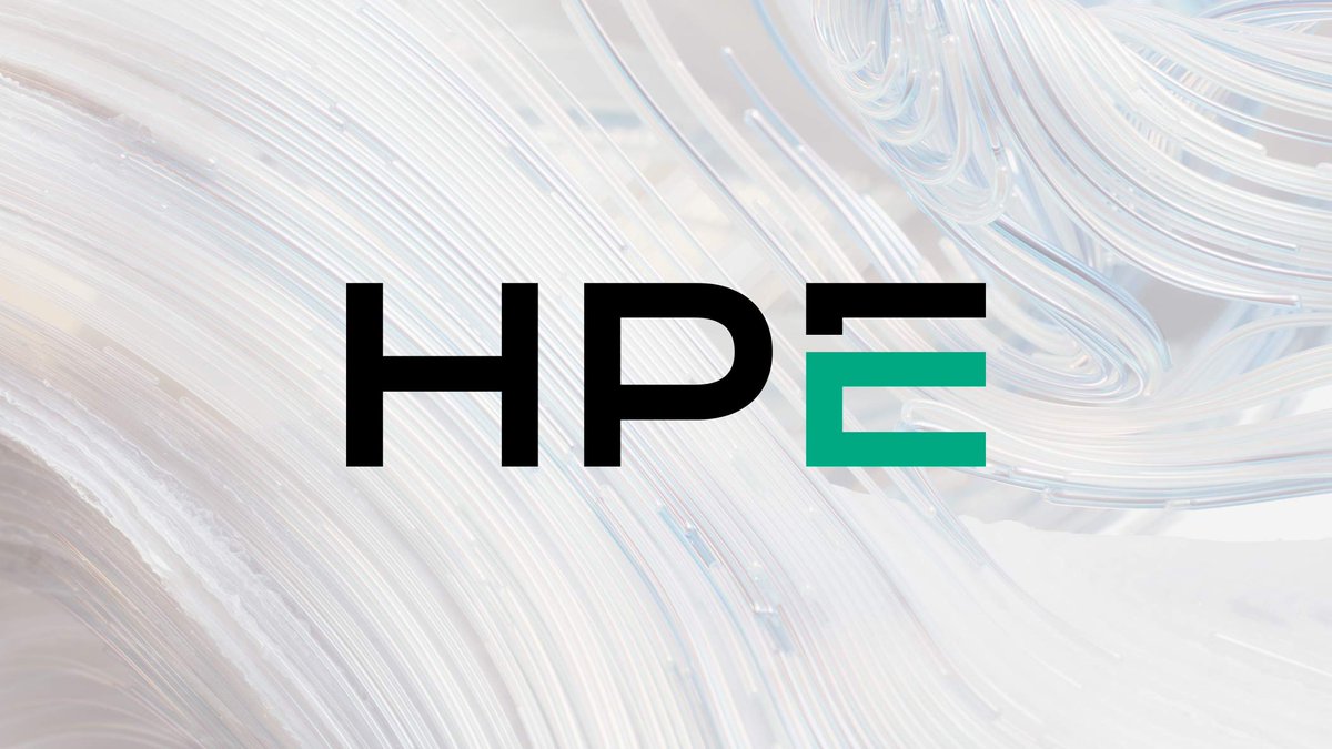 HPE tweet media