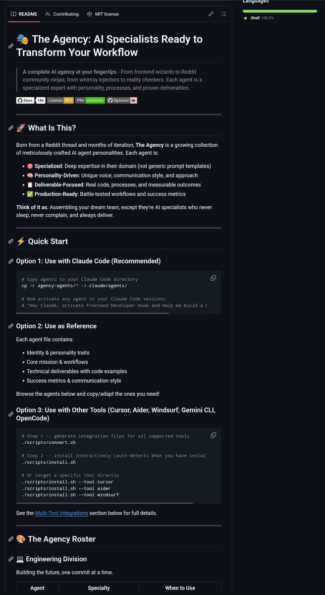 I found a GitHub repo that lets you spin up an Al agency with Al ...
