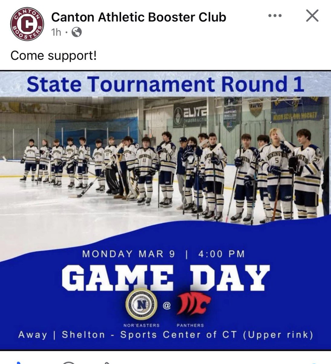 nbmchockey's tweet photo. Here we GOOOOO

  #cthk #cthockey @CTHKReport @Cantonwarriors @berlin_redcoats @MHSCTAthletics @cromwellathleti @CTHShockey https://t.co/ofcI024WWU