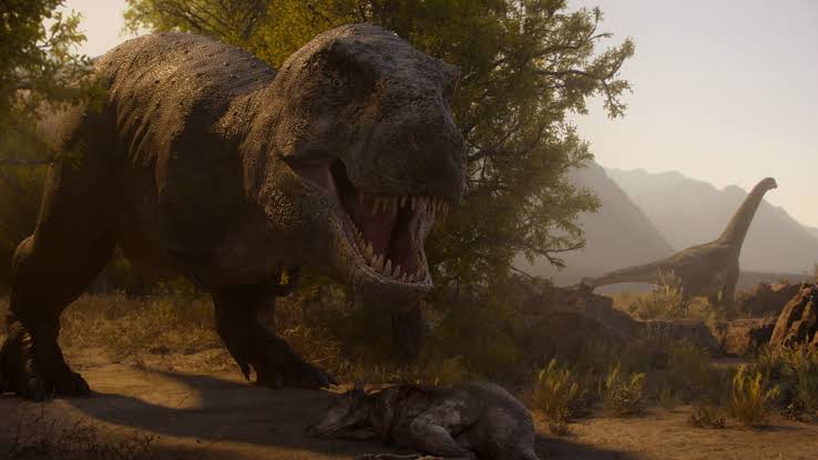 Tenés un documental foto realista. On diseños actualizados y vas y colas una imagen en IA de un Tyrannosaurus qu claramente roba la apariencia del de Jurassic Park.

Hay que ser imbécil, no tener vergüenza, ser un mediocre y un inútil para usar IA en esta situación.