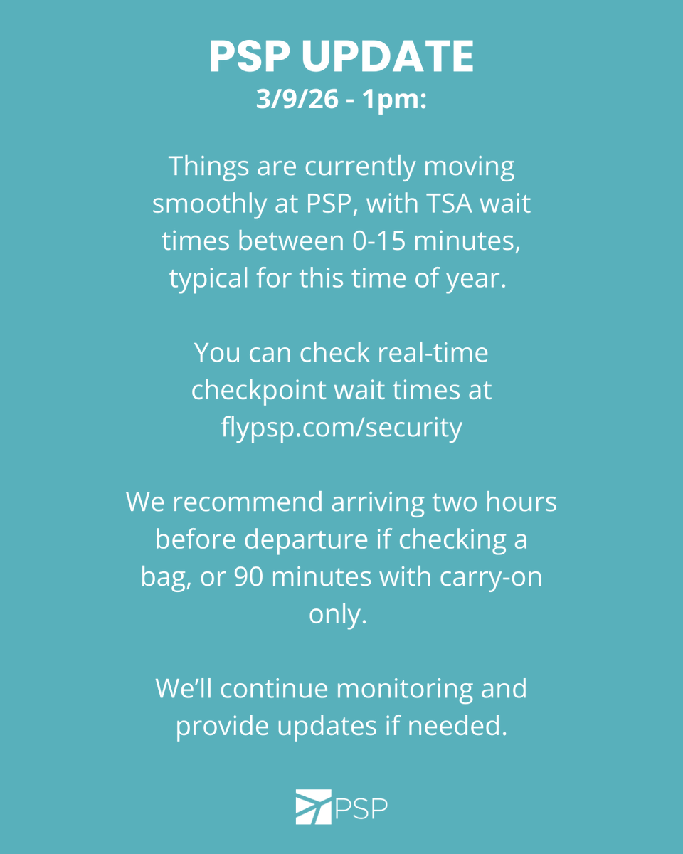Palm Springs International Airport tweet media