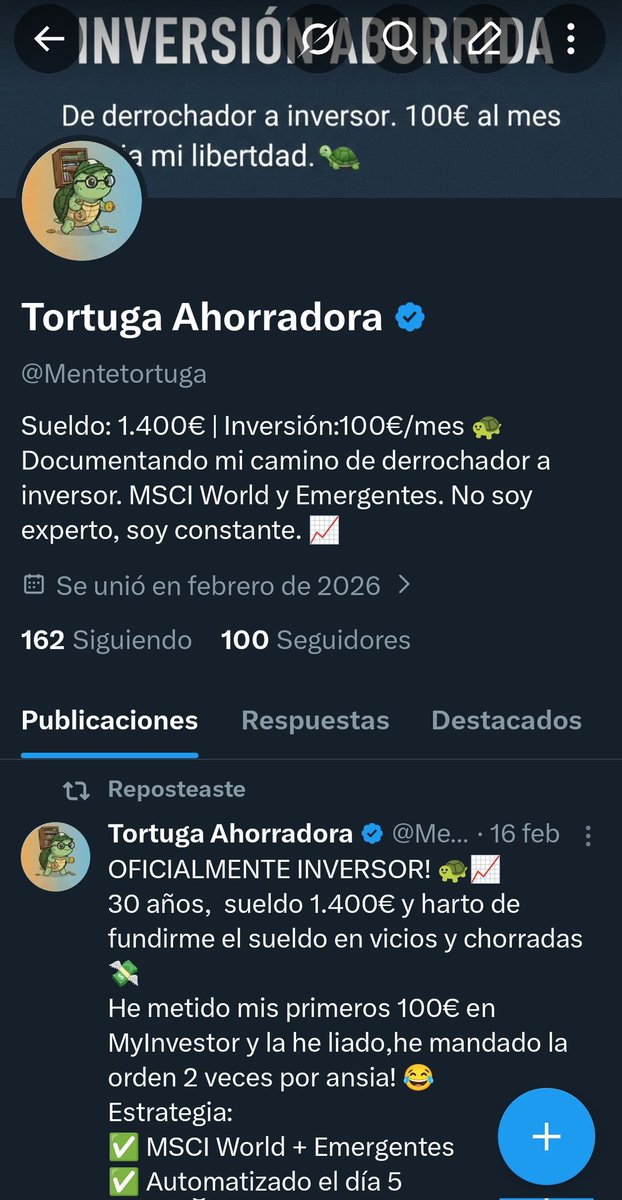 Tortuga Ahorradora tweet media