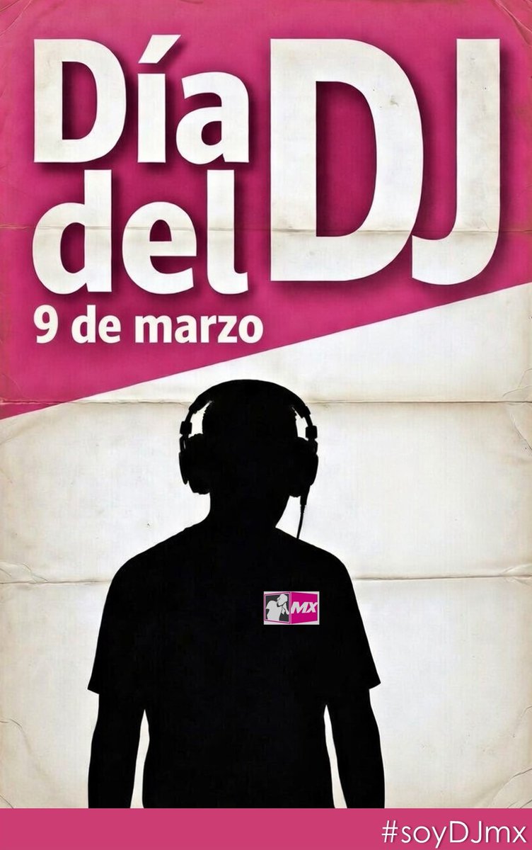 djsdemexico's tweet photo. No todos entienden lo que significa estar detrás de las luces, leyendo energías, curando con música y haciendo que una noche sea épica. Hoy celebramos a los DJs que nos hacen sentir vivos. ¡Feliz día, maestro de la pista! #DíaDelDJ https://t.co/xQAgQCyrIy