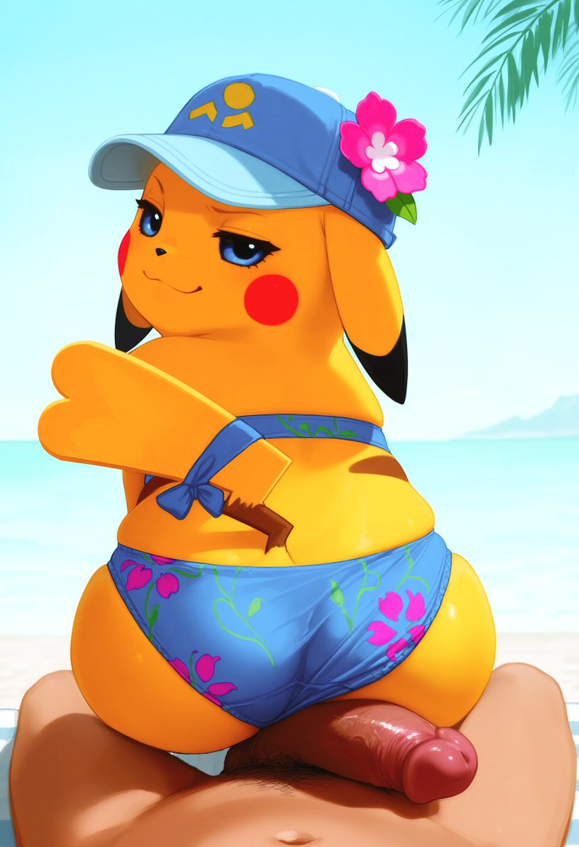 SeeperPrompts's tweet photo. #wavychu #pikachu #pokemon #yiff https://t.co/vwAS07Qso9