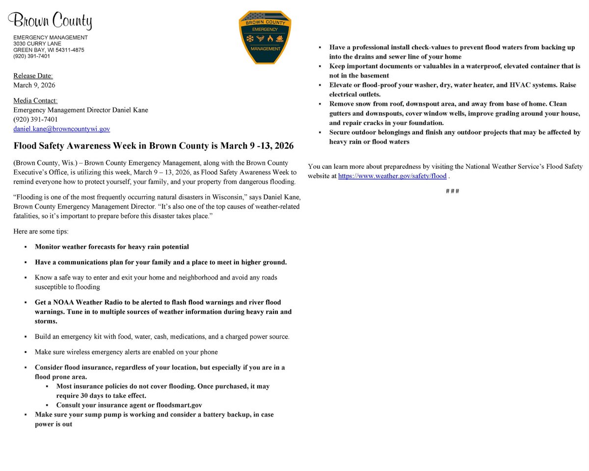 Brown County tweet media