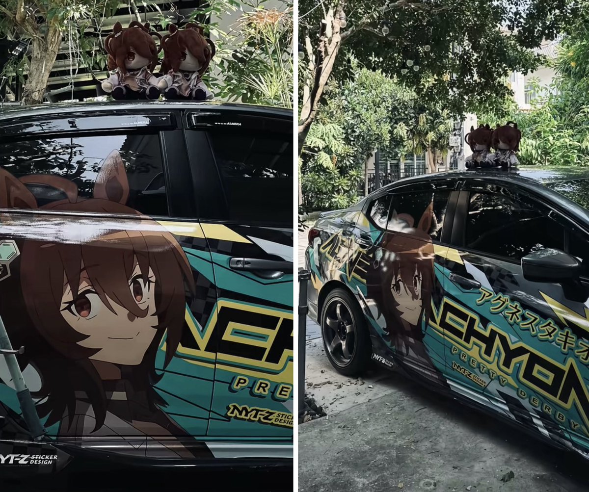 Dream itasha for Tachyon fans