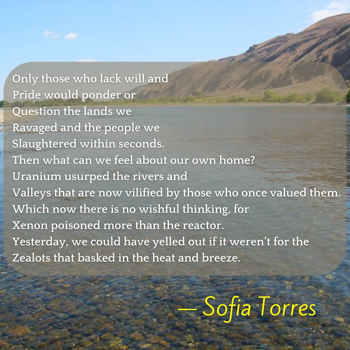 Hanford Challenge tweet media