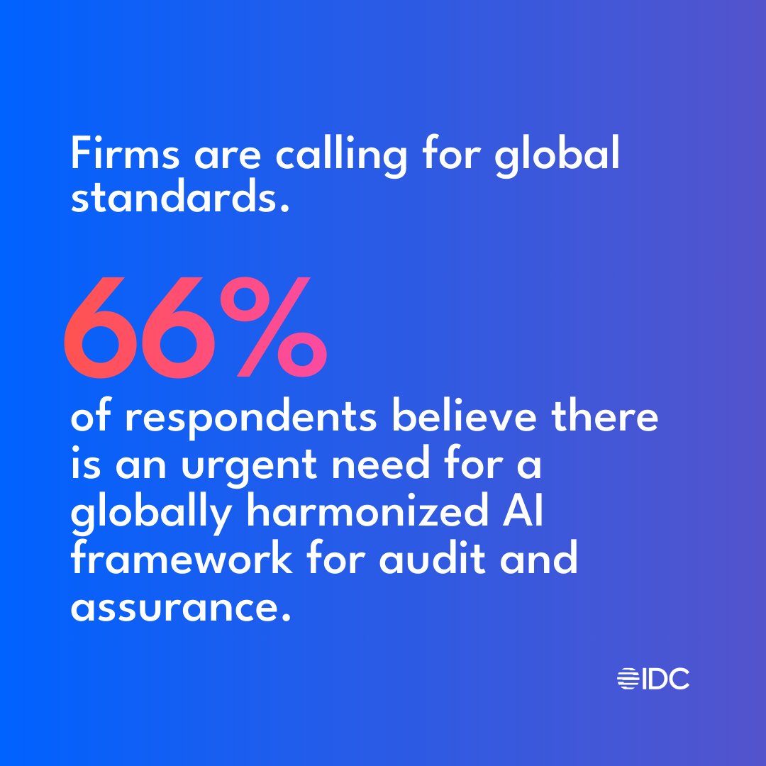 Caseware's tweet photo. New global research from @IDC, sponsored by Caseware, explores how firms are approaching AI as it becomes embedded in firm strategy and day-to-day workflows. As adoption moves from experimentation to implementation, many leaders are also calling for stronger governance, clearer frameworks and global standards to help manage risk.

Download the study:
https://t.co/tJtIZXtBVD

#Audit #Accounting #AI #FutureofAudit #ResponsibleAI