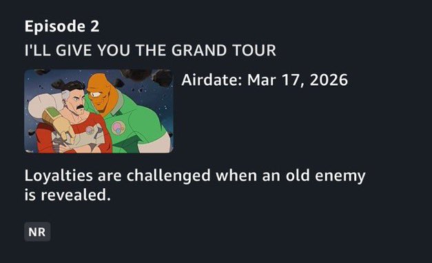 nocontextnvncbl's tweet photo. INVINCIBLE Season 4 Titles and Thumbnails 
Episode’s 1, 2, 3 and 4. https://t.co/7ffImfzelV