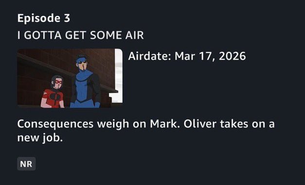 nocontextnvncbl's tweet photo. INVINCIBLE Season 4 Titles and Thumbnails 
Episode’s 1, 2, 3 and 4. https://t.co/7ffImfzelV