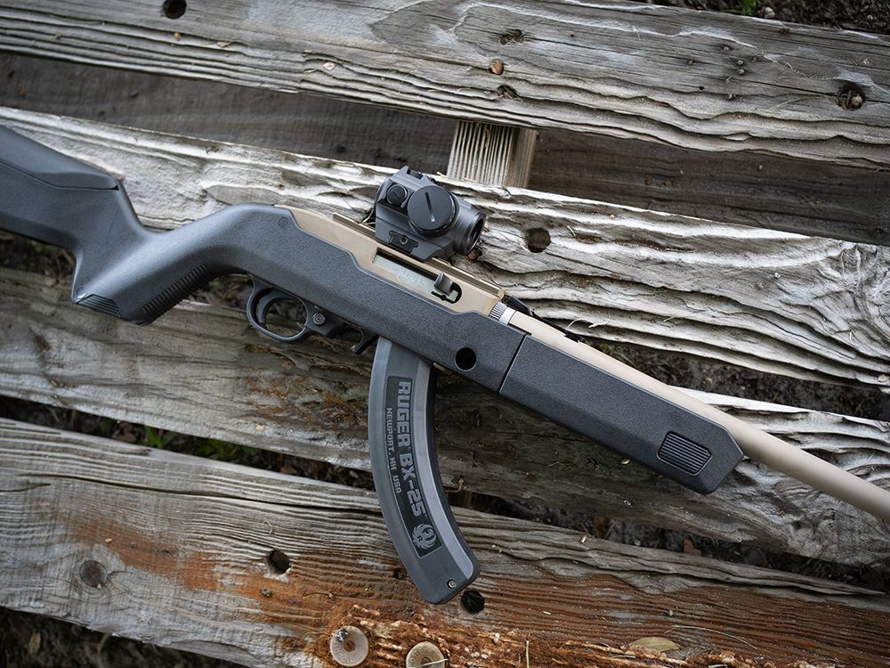 Firearms_Depot's tweet photo. π₯ The perfect combo: Ruger 10/22 paired with a precision red dot optic! π― Whether youβre hitting targets at the range or just enjoying some plinking, this setup delivers accuracy and fun. Who else is rocking this combo? π #Ruger1022 #RedDotOptic #TacticalSetup https://t.co/S5MtCOQ0ay