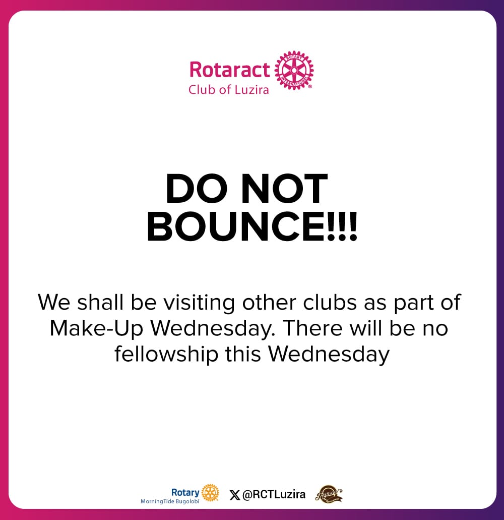 Rotaract Club of Luzira - The Wardens tweet media