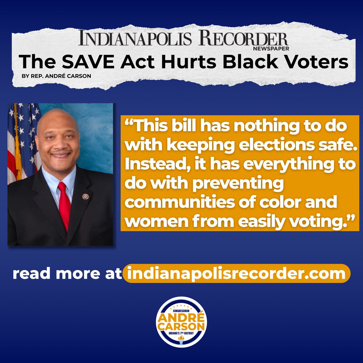 André Carson tweet media